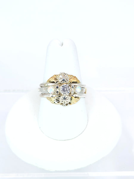 Opal Wedding Ring