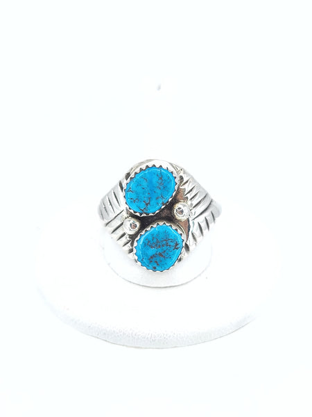 Turquoise Linear Ring