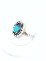Turquoise Equestrian Ring