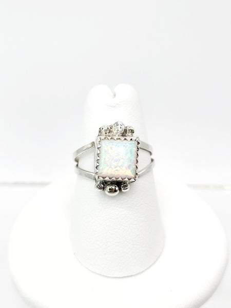 Opal Box Ring