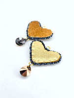 Reversible Heart Earrings