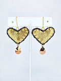 Reversible Heart Earrings