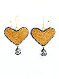 Reversible Heart Earrings