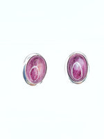 Purple Shell Earrings