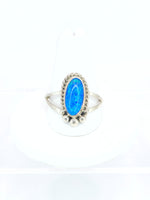 Blue Opal Ring