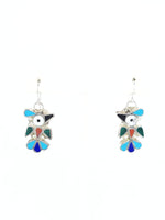 Multi Stone Aviary Earrings