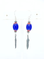 Chevron Feather Earrings