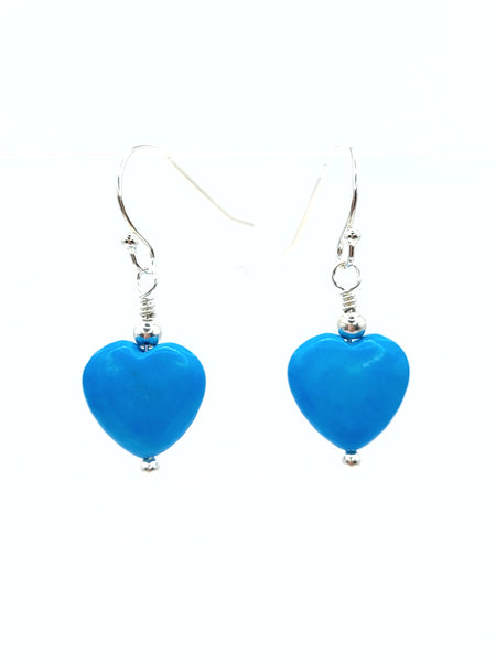 Deep Heart Earrings