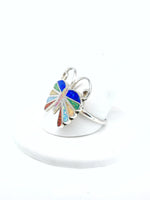 Opal Butterfly Ring