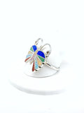 Opal Butterfly Ring