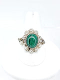 Malachite Berry Ring