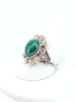 Malachite Berry Ring