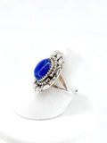 Lapis Berry Wreath Ring