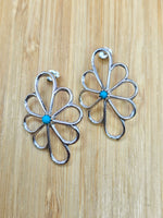 Turquoise Blossom Earrings