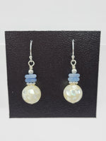 Blue Adventurine Mosaic Earrings