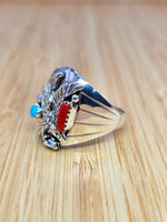 Turquoise Eagle Ring