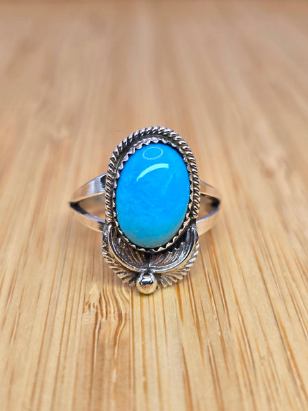 Turquoise Pendant Ring