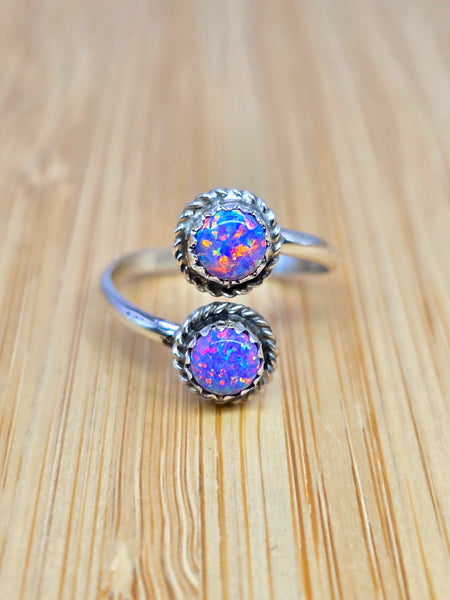 Lavender Opal Duo Ring