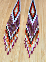 XL Bugle Beaded Earrings