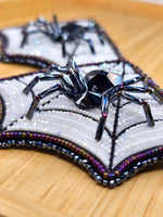 Beaded Arachnid Earrings