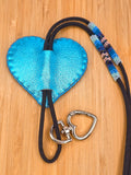 Blue Heart Lanyard
