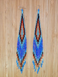 XL Bugle Beaded Earrings