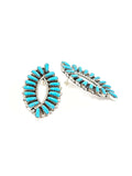 Turquoise Cluster Rhythm Earrings