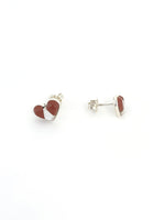 Jasper Heart Studs