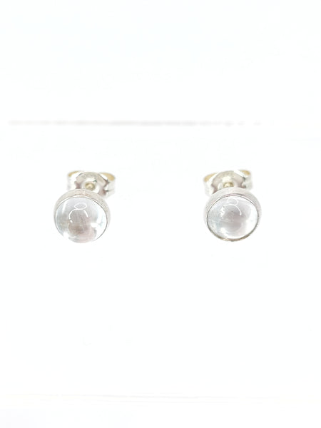 6MM Moonstone Studs