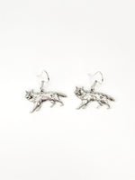 SS Wolf Earrings