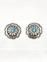 Snowflake Concho Earrings