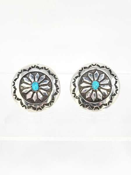 Snowflake Concho Earrings