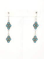 Turquoise Mirror Earrings