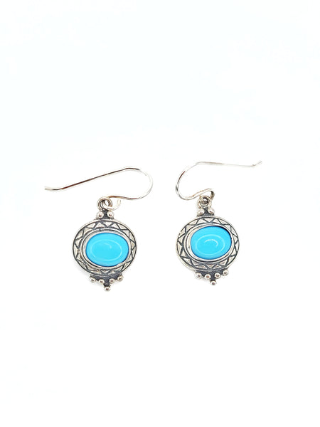 Turquoise Aari Earrings