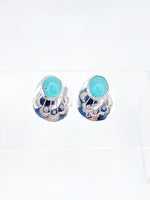 Turquoise Butterfly Wing Earrings