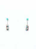 Sunface Dangle Earrings