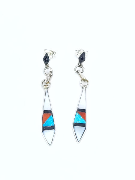 Pointed Dangle Earrings