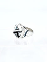 Inlay Cube Ring